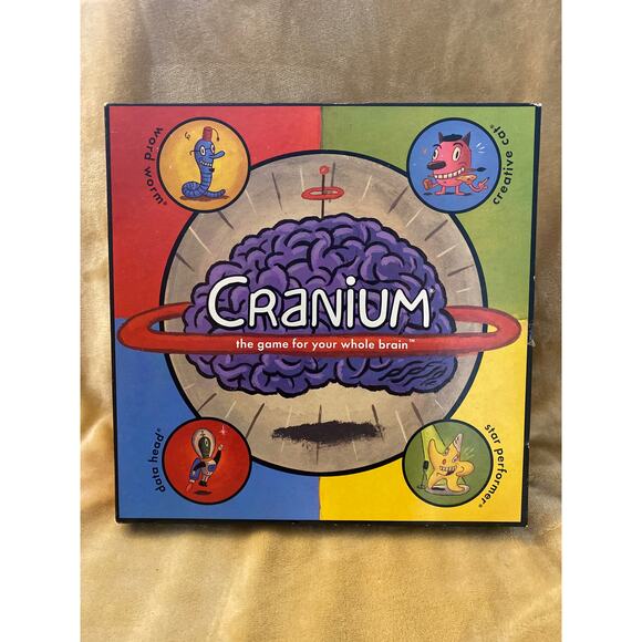 Vintage Cranium Game and Booster Box 1, New in Box